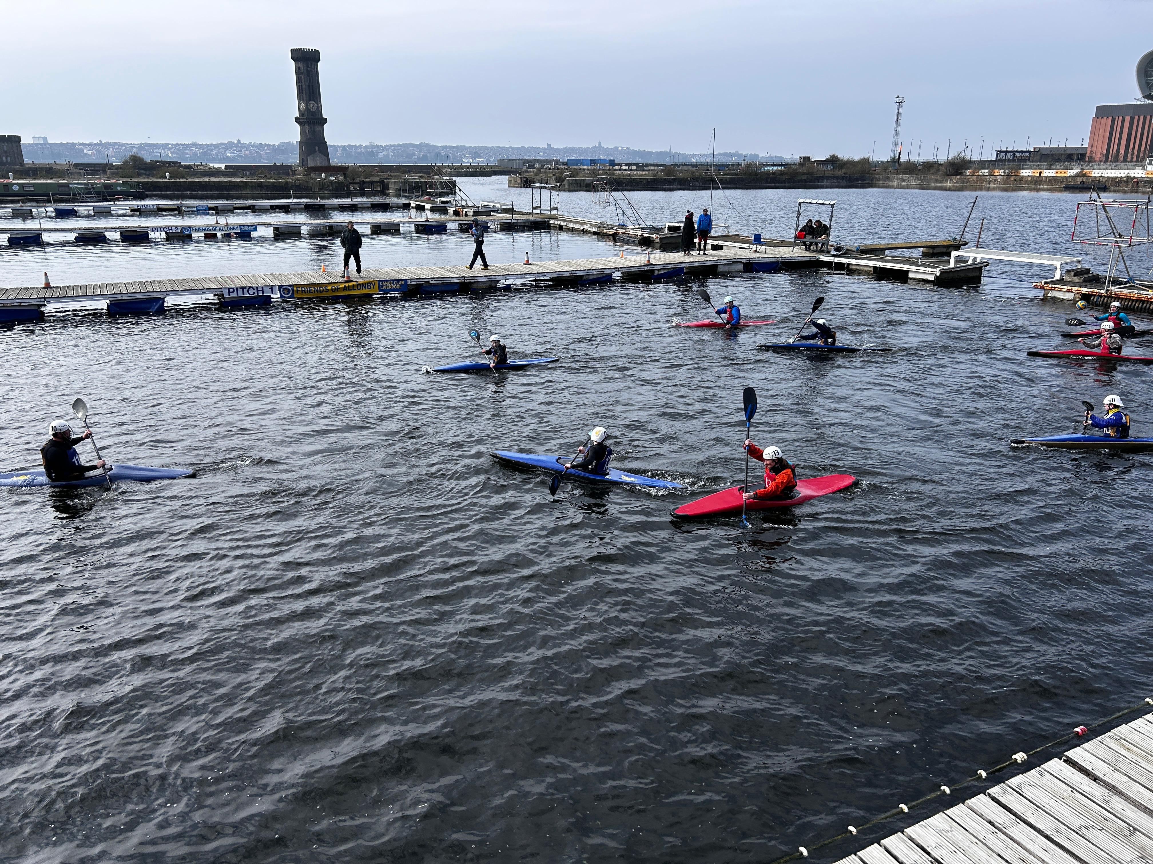 A outdoor tournament in Liverpool