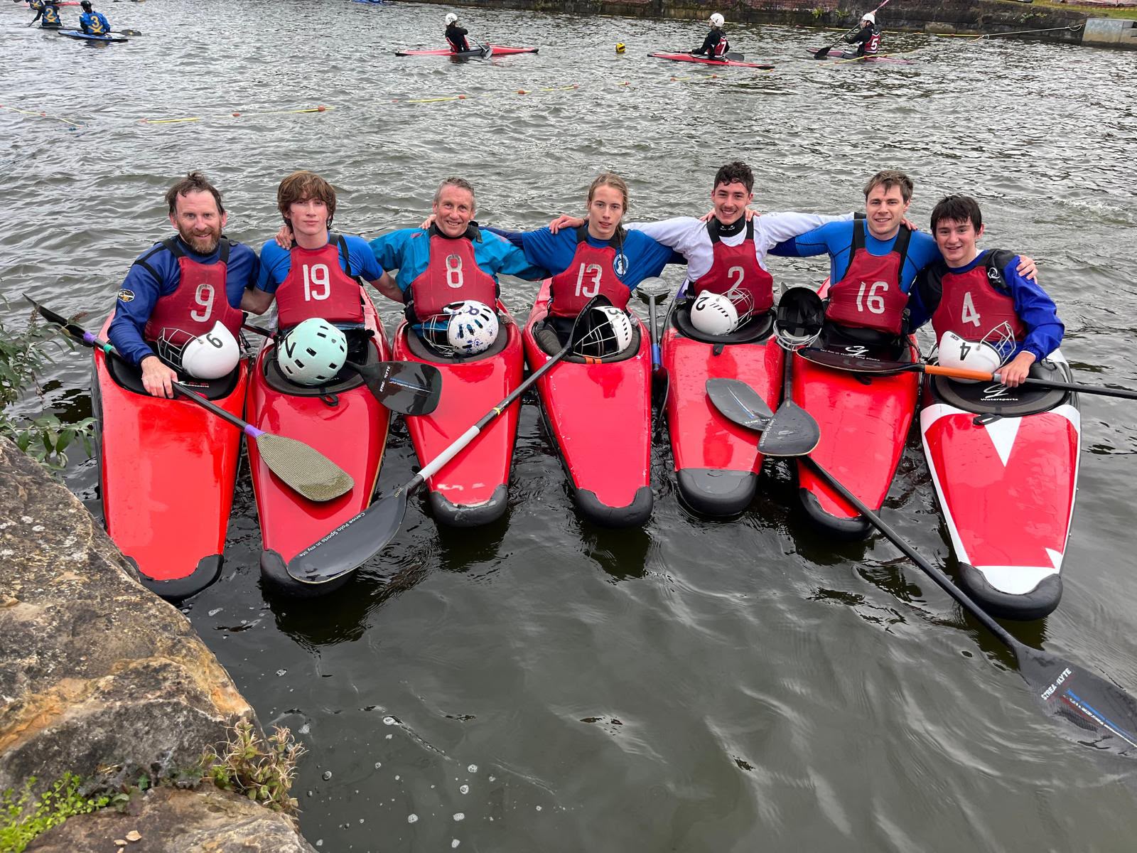 Div 2 team - Matt Simpson, Leo Davies, Tim Mather, Ben Bailie, Noah Rankin, Chris Archer, Leo Simpson